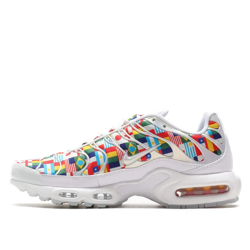 Nike Air Max Plus NIC White/Multi-Color (AO5117-100)