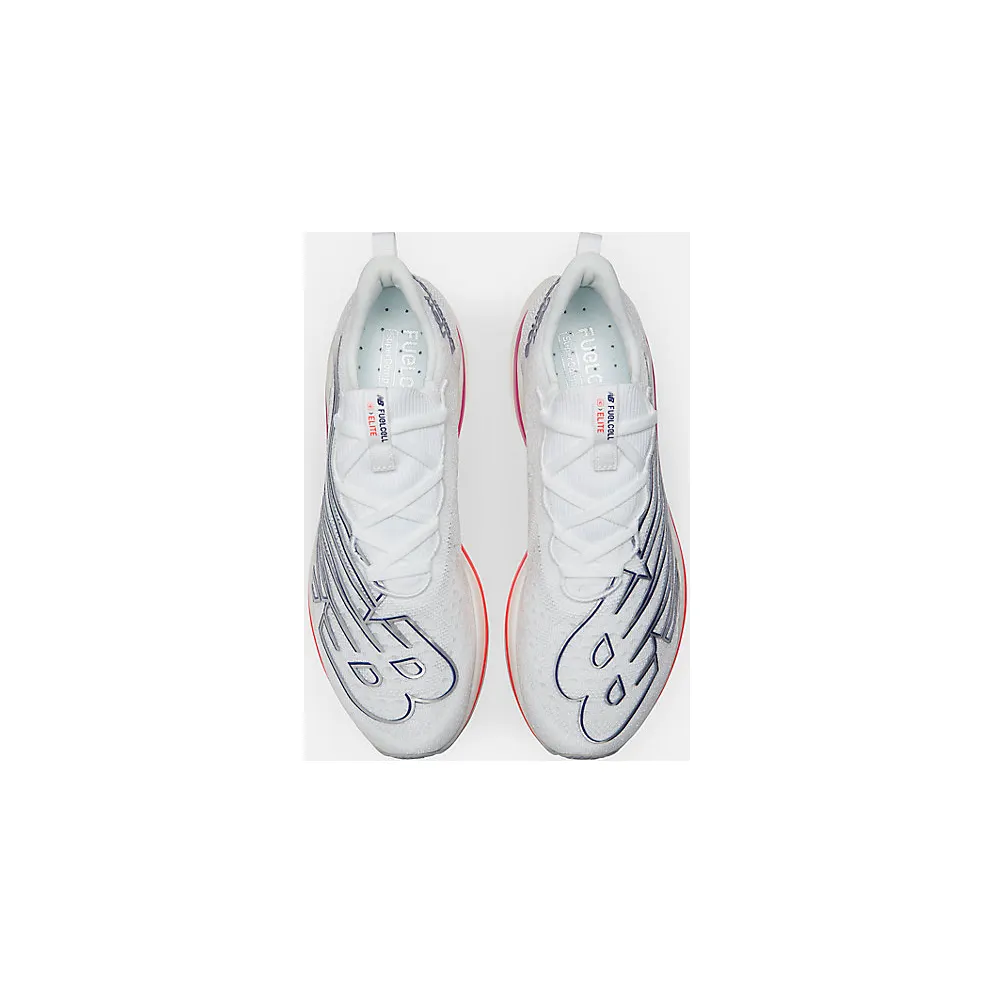 New Balance FuelCell SC Elite V3 White Victory Blue (MRCELLE3)