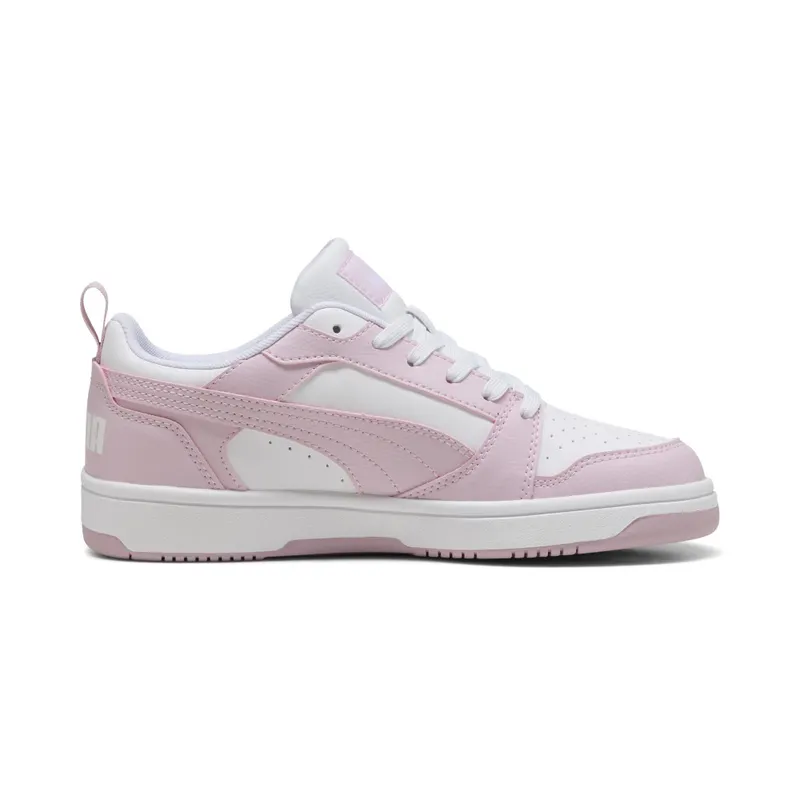 Puma Rebound V6 Low “Puma White / Rose Mauve” (392328_40)