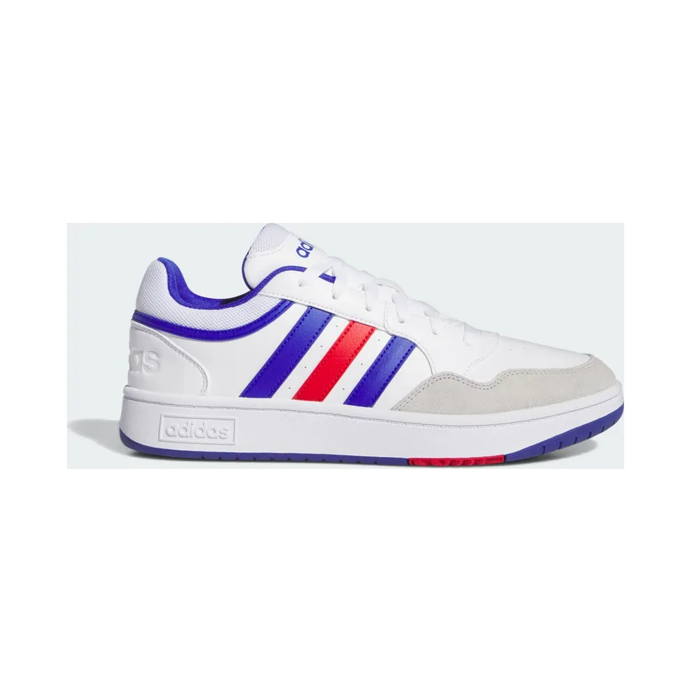 adidas Hoops 3.0 Cloud White Lucid Blue Better Scarlet (IH0335)