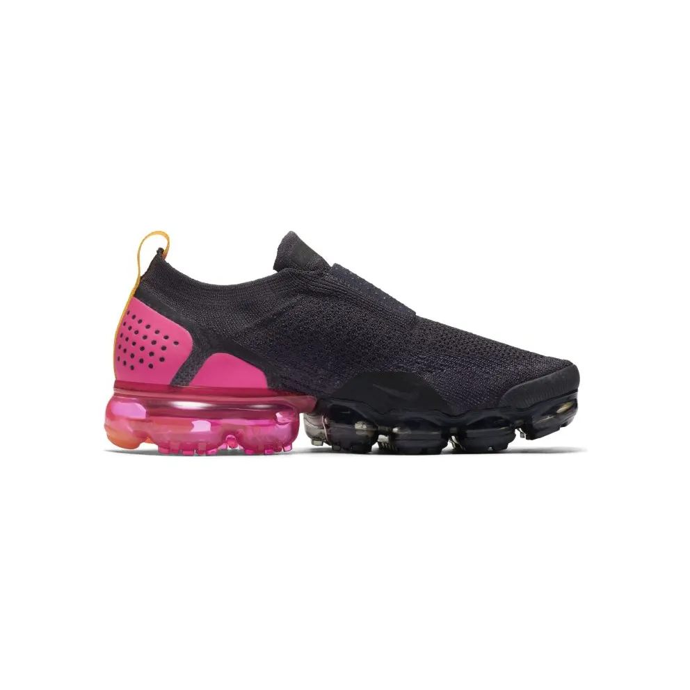 Nike Air VaporMax Flyknit Moc 2 Gridiron Pink Blast (W) Gridiron/Black-Pink Blast-Laser Orange (AJ6599-001)