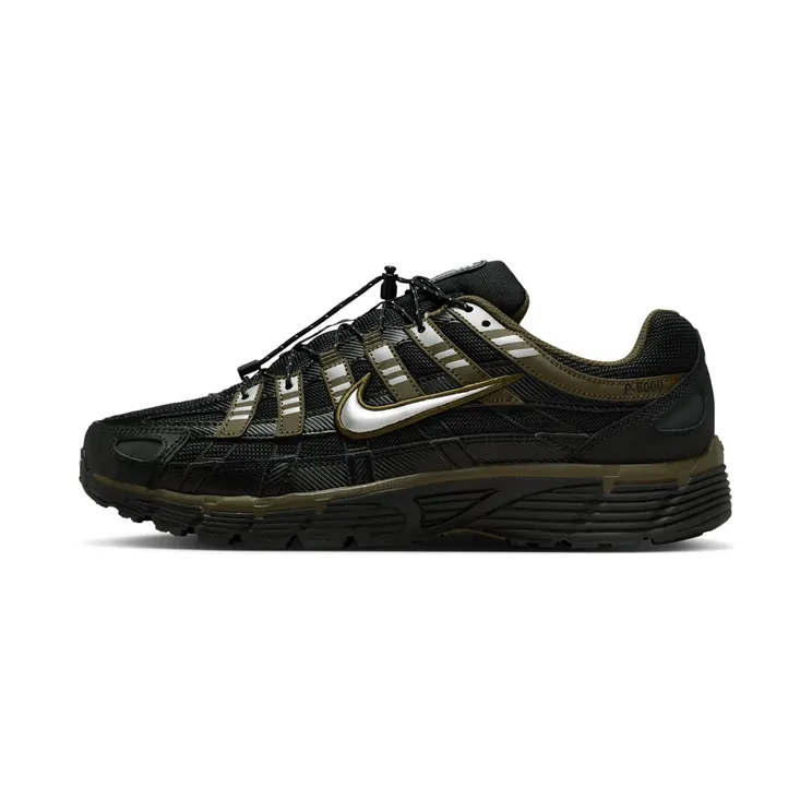 Nike P-6000 “Black / Dark Hazel / Summit White / Metallic Silver” (IQ0298-010)
