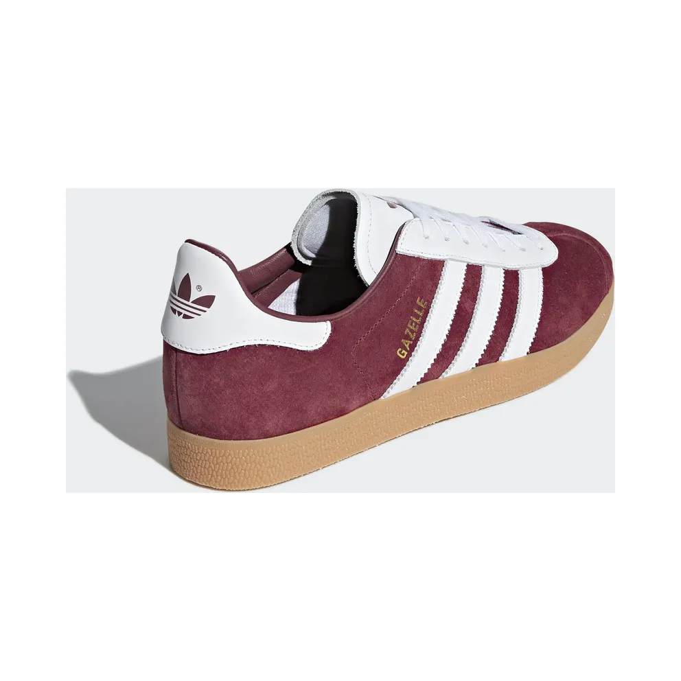 adidas Gazelle Collegiate Burgundy Collegiate Burgundy/Cloud White/Cloud White (AQ0878)