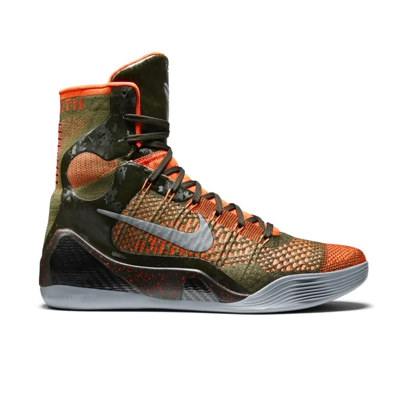 Nike Kobe 9 Elite Sequoia Sequoia/Rough Green-Hyper Crimson-Reflect Silver (630847-303)