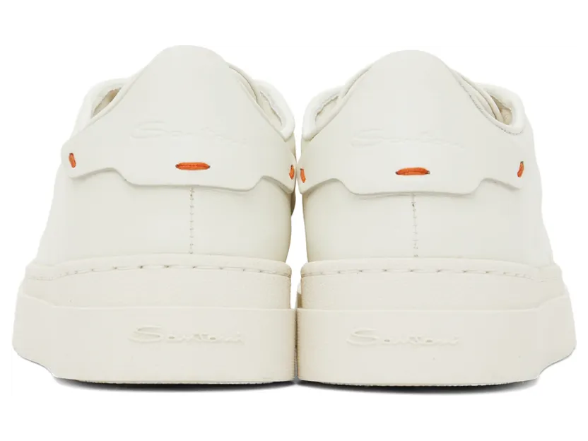 Santoni White Pedula Sneakers (WBGT60934PNNGSSLI50) (2)