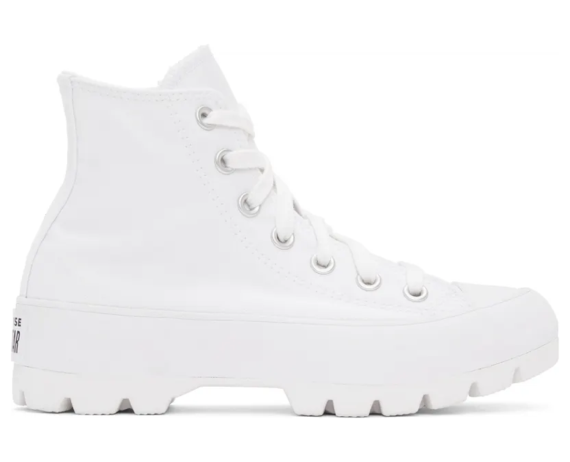 Converse Chuck Taylor All Star High Lugged ‘White’ White/Black/White (565902C)