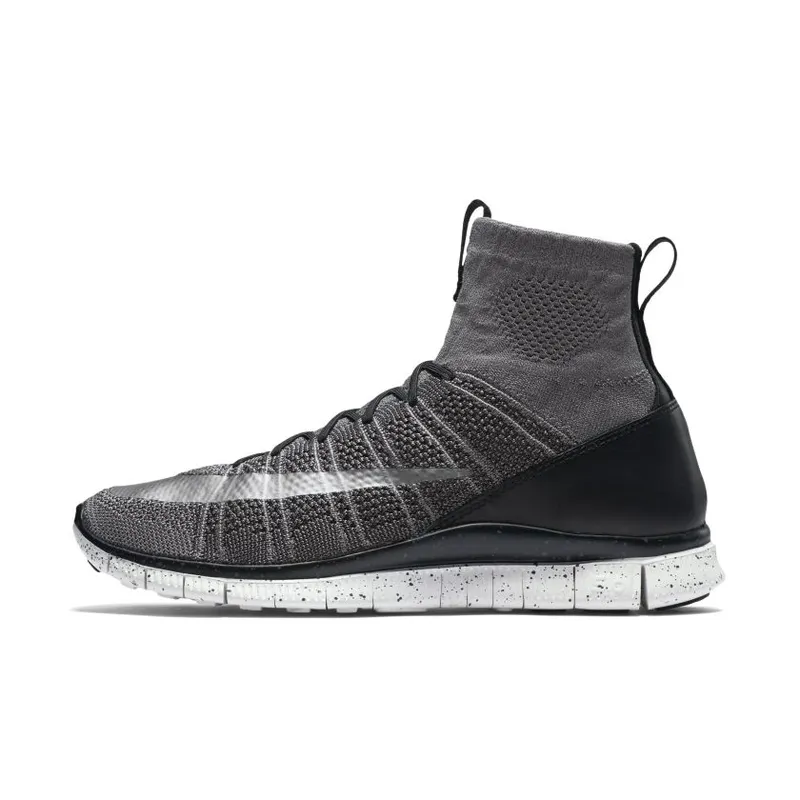 Nike Free Flyknit Mercurial Dark Grey Dark Grey/Silver-Black-Summit White (805554-004)