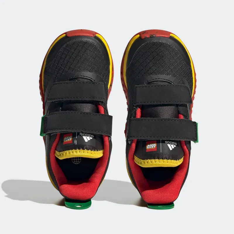 Adidas adidas Sport DNA x LEGO® Lifestyle Two-Strap Hook-and-Loop Core Black / Core Black / Red (HQ1309)