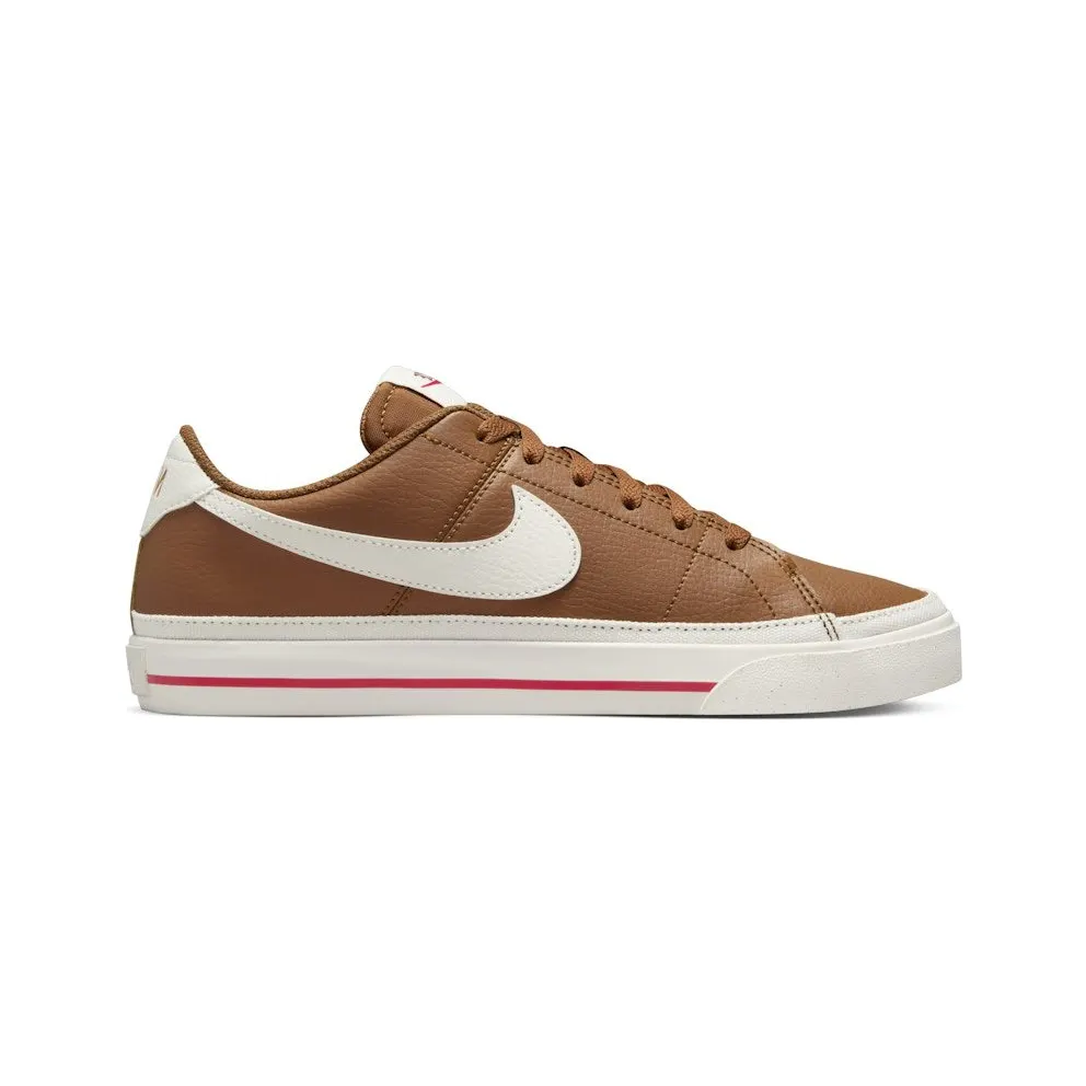 Nike Court Legacy Next Nature Light British Tan Fire Red Sail (DH3161-200)