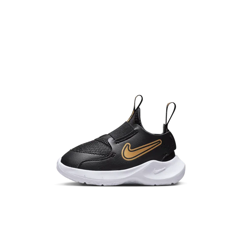 Nike Flex Runner 3 Black White Metallic Gold (FN1478-006)