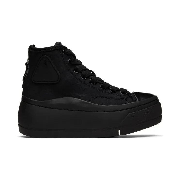 R13 Black Kurt High-Top Sneakers (R13S5029-S001B)