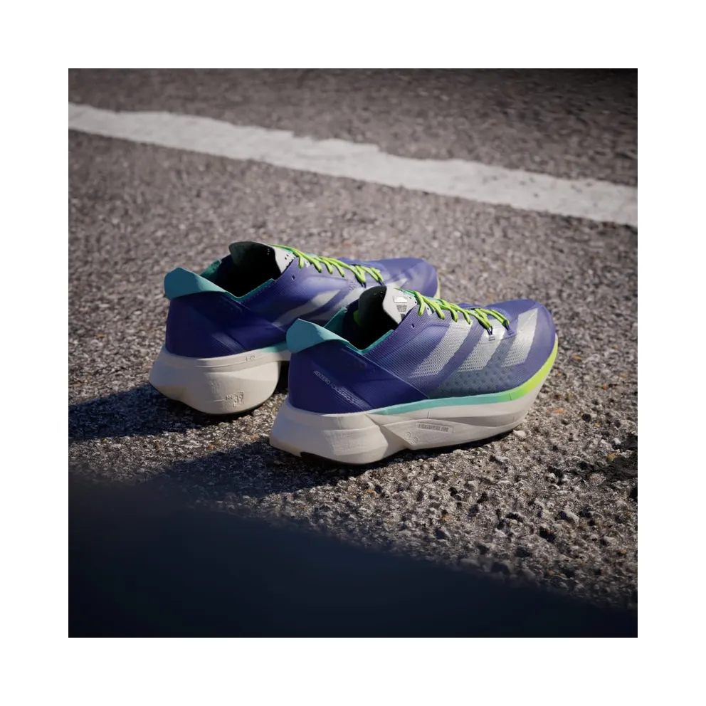 Adidas ADIZERO ADIOS PRO 3 Cobalt Blue / Zero Metalic / Lucid Lemon (ID3635)