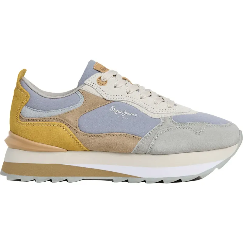 Pepe Jeans PèPè sneaker Yellow / Mintgroen / Lavendel (PLS600063-507)