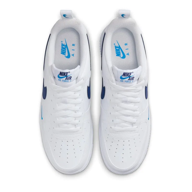 Nike Air Force 1 Low “White Light Photo Blue Deep Royal Blue” (HF3836-100)