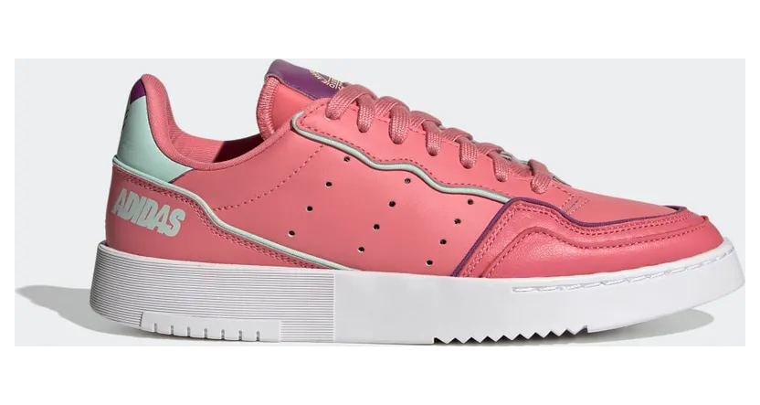 adidas Supercourt Schuh Hazy Rose / Cloud White / Rich Mauve (FX5757)