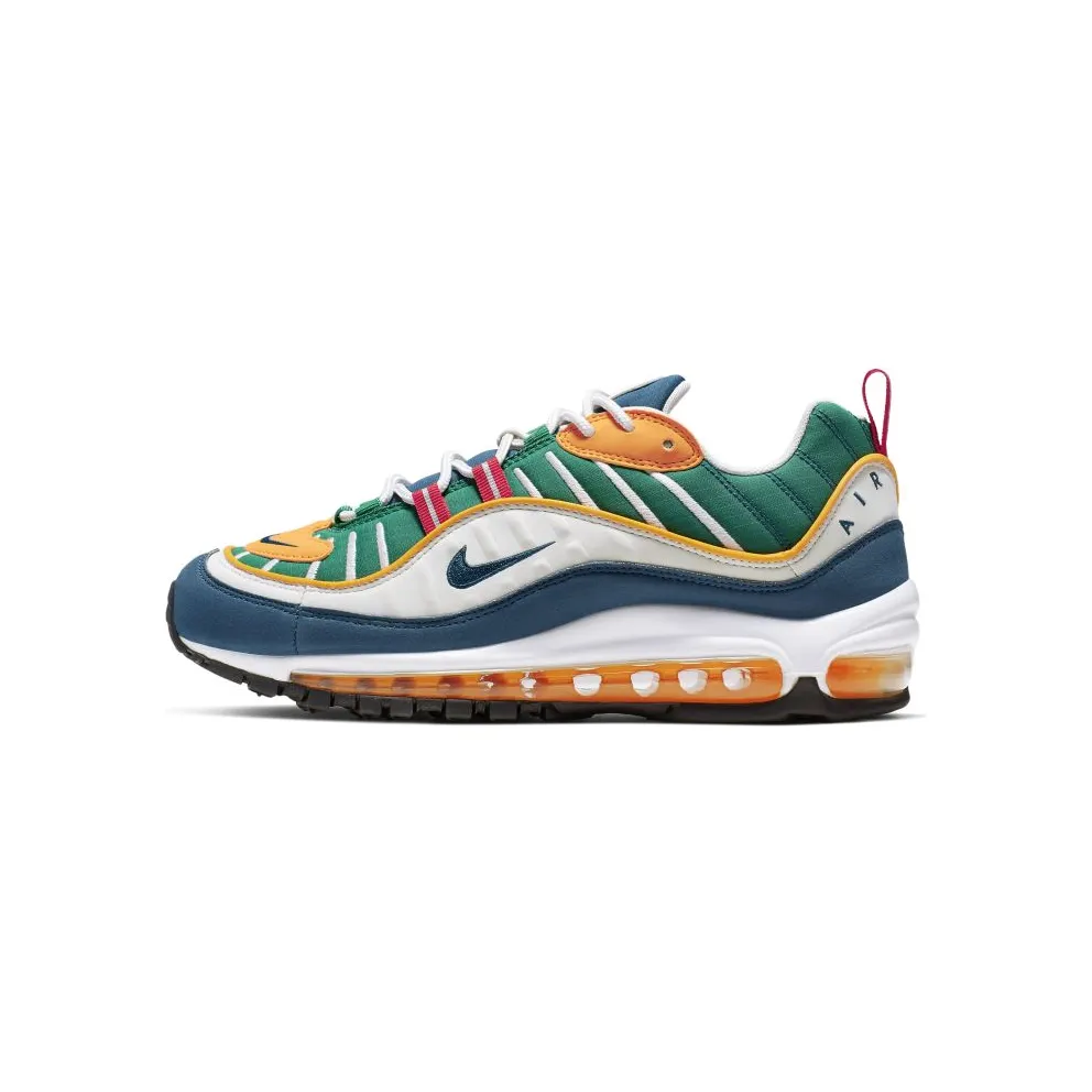 Nike Air Max 98 Multi-Color (W) University Red/Blue Force-Orange Peel (AH6799-601)