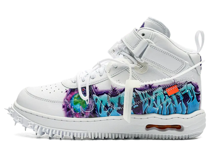 Nike Air Force 1 Mid “Off-White – Graffiti White” (DR0500-100)