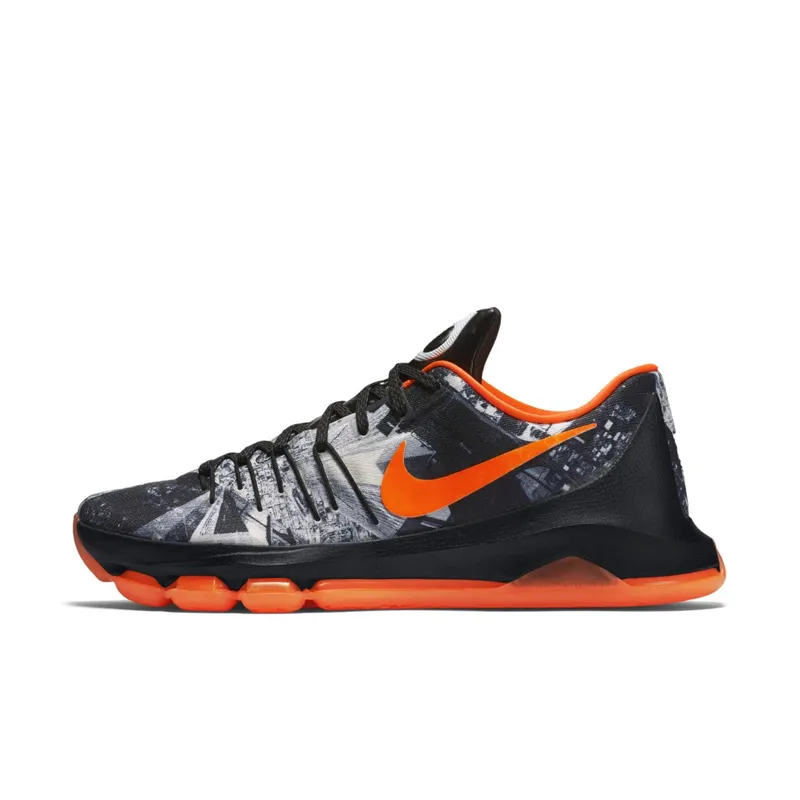 Nike KD 8 Opening Night Black/White-Total Orange (822887-081)