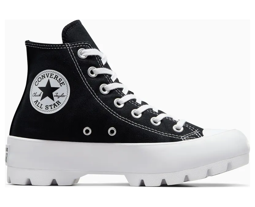 Converse Chuck Taylor All Star High Lugged ‘Black’ Black/White/Black (565901C)