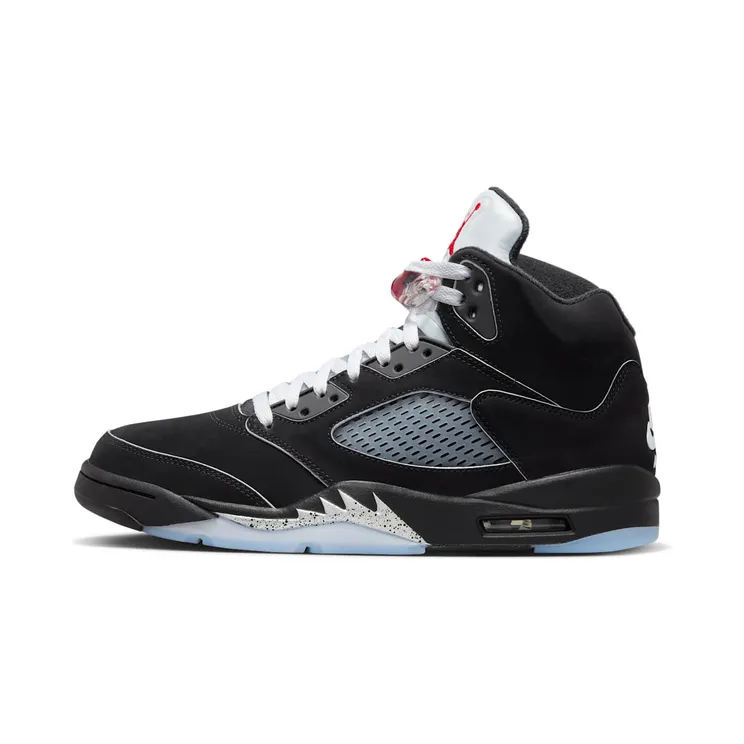 Air Jordan 5 Retro OG Black Metallic Reimagined “Black / Metallic Silver / Fire Red / White” (HF3975-001)