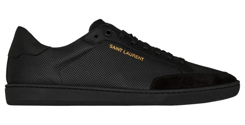 Saint Laurent Court Classic SL/10 Perforated Black