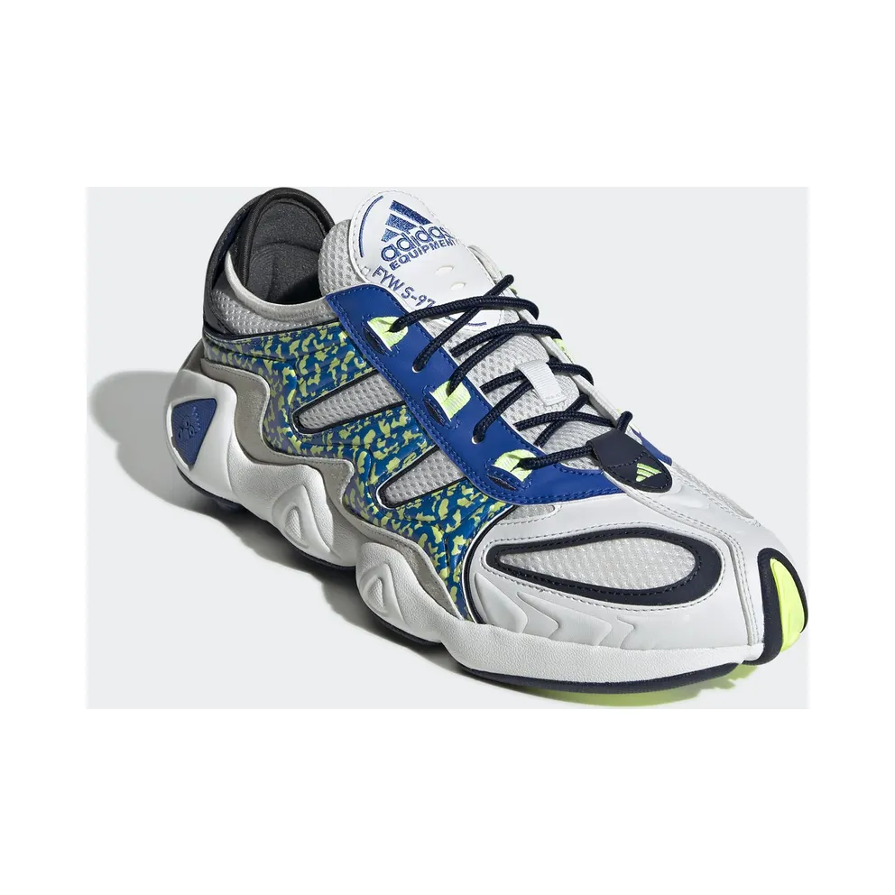 adidas FYW S-97 White Blue CRYSTAL WHITE/BLUE/HI-RES YELLOW (EE5307)