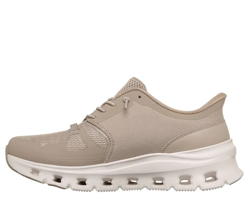 Skechers Slip-ins Waterproof: Glide-Step Pro – Soft Mist Sneaker Taupe
