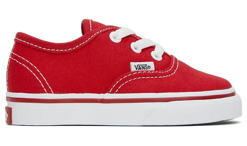 Vans Baby Red Authentic Sneakers (VN000ED9RED1)