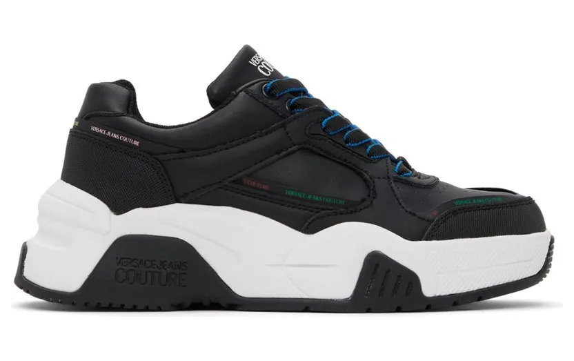 Versace Jeans Couture Black Stargaze Low Sneakers (E71VA3SF1EZP011)