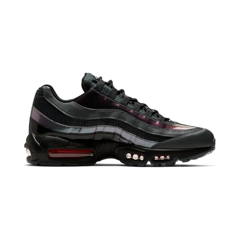 Nike Air Max 95 LV8 Black Black/Ember Glow-Dark Grey (AO2450-001)
