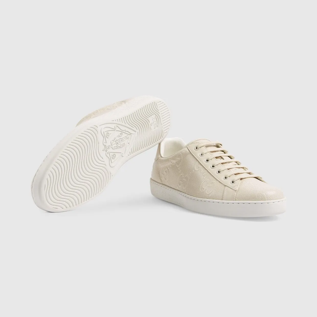Gucci Ace Embossed GG (_625787 1XK10 9022) (6)