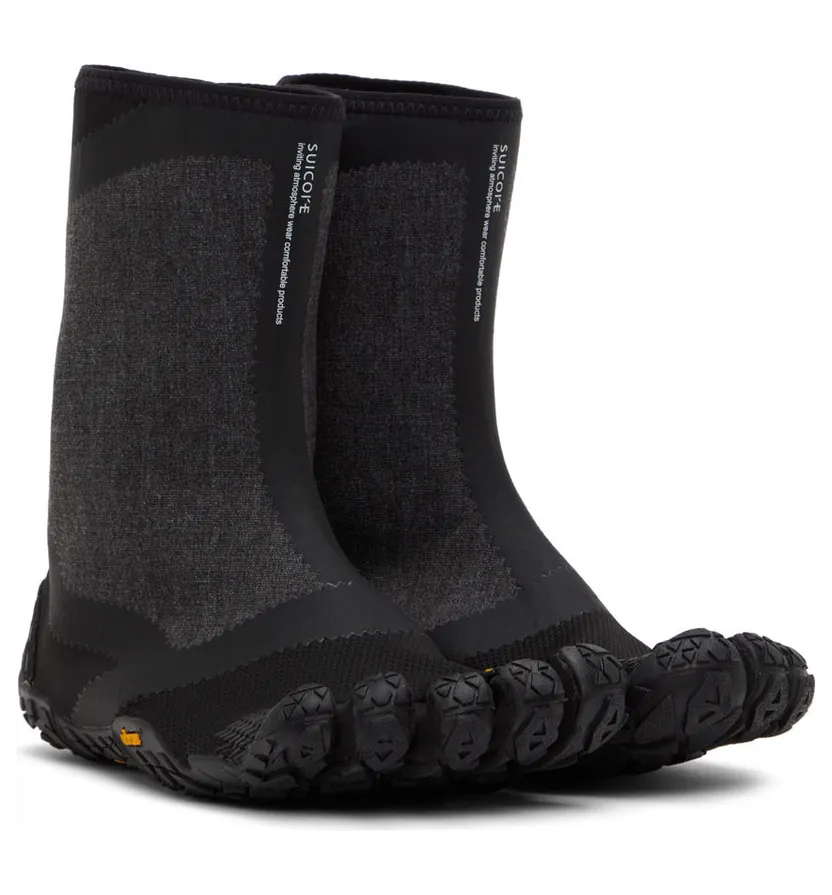 Suicoke Black NIN-HI FiveFingers Sneakers (S20MHC1) (4)