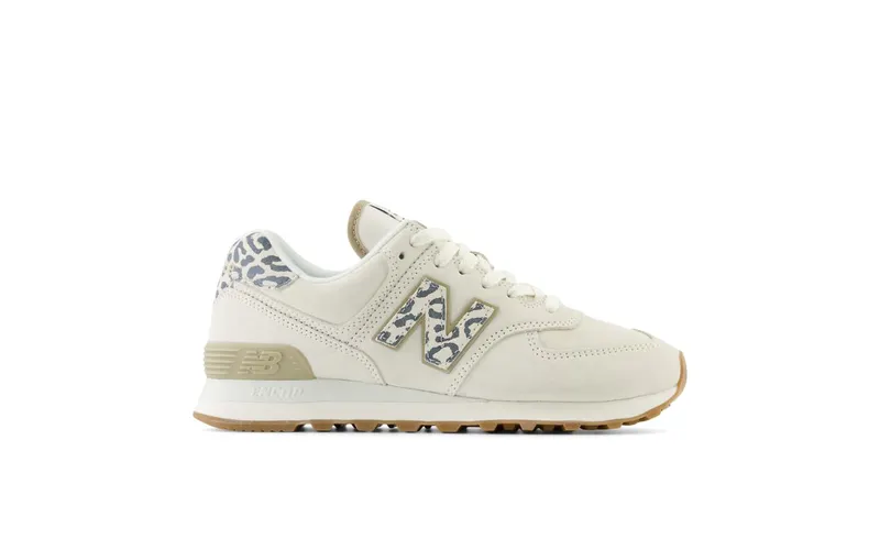 New Balance 574 Sea Salt Leopard Gum (WL574XD2)