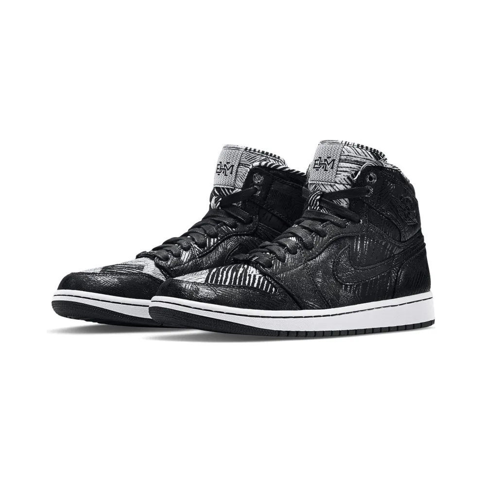 Jordan 1 Retro BHM 2015 Black/White (579591-010)