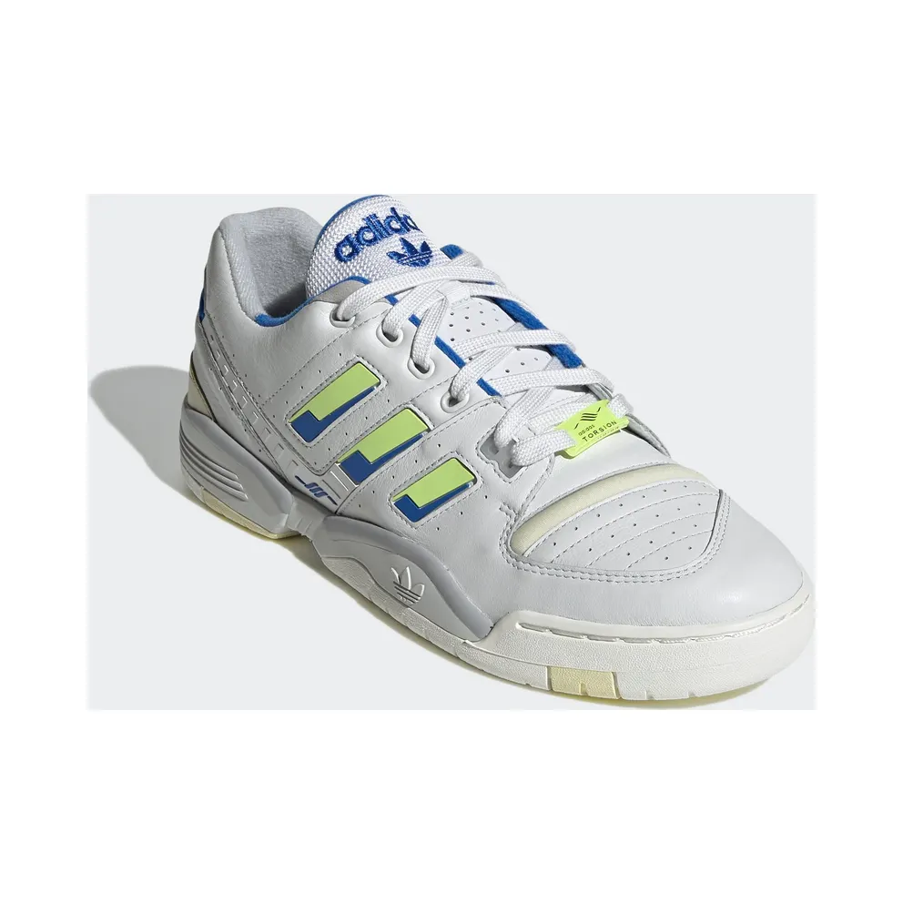 adidas Torsion Comp Crystal White / Signal Green / Glow Blue (EF5972)
