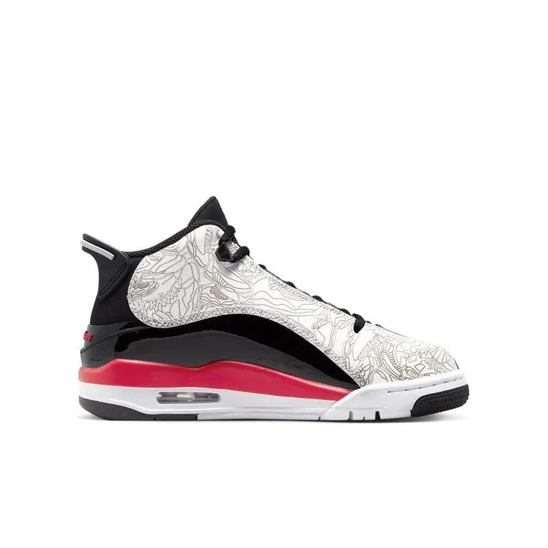 Jordan Dub Zero White Black Fire Red (DV1360-162)
