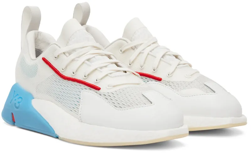 Adidas Y-3 Orisan Core White / Bright Cyan / Red (GW8653)