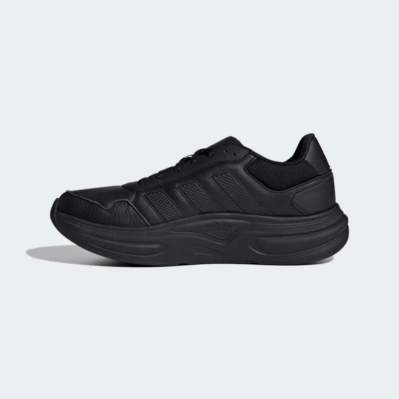Adidas CLOUDFOAM CUXXION LEATHER Shoes Core Black / Core Black / Grey Three (KJ4255)