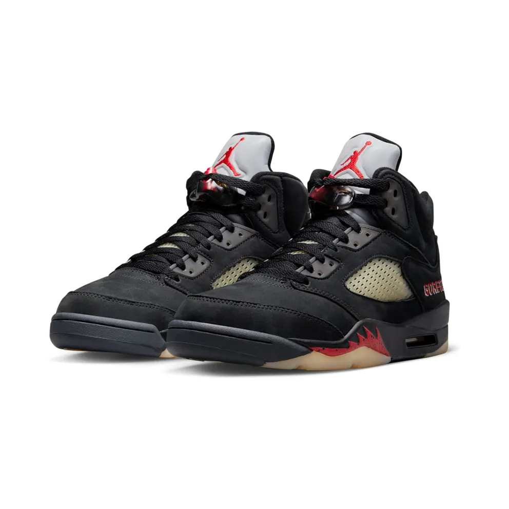 Air Jordan 5 Retro GTX Off-Noir/Black/Muslin/Fire Red (DR0092-001)