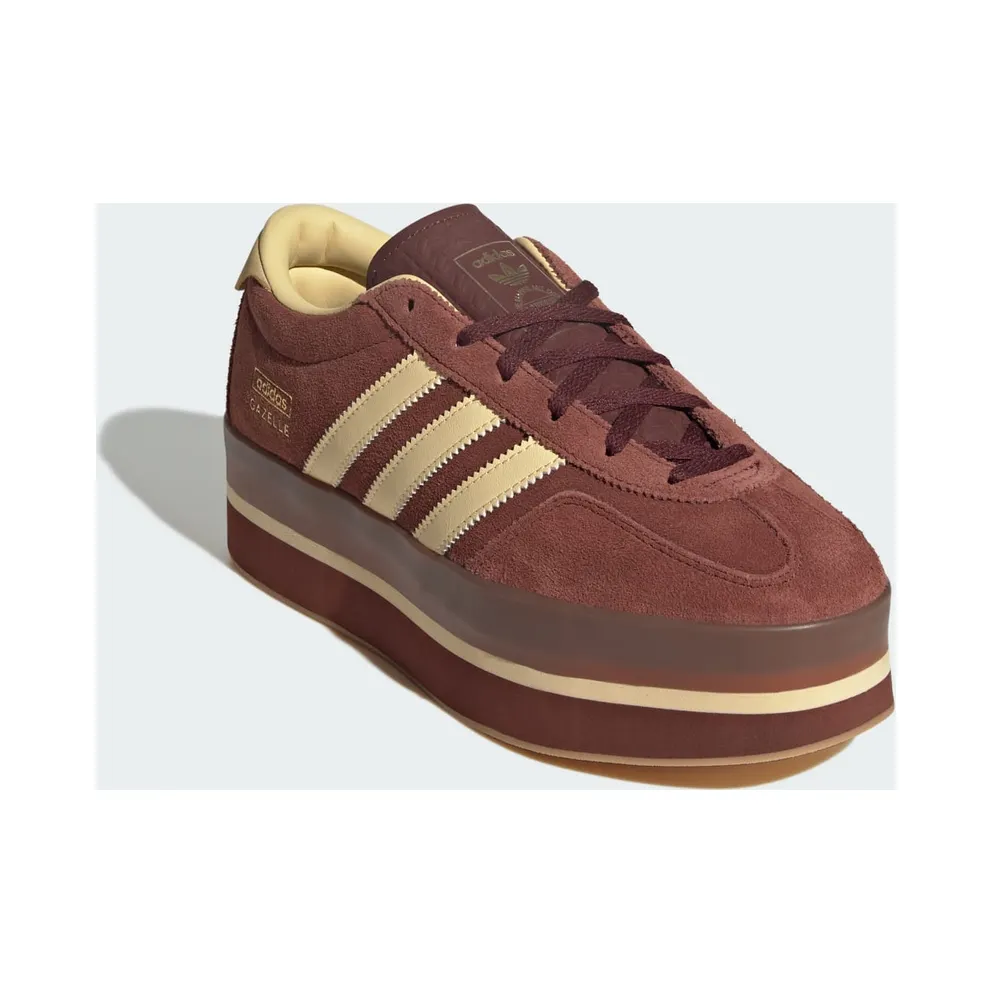 Adidas Gazelle Stack Fox Brown / Orange Tint / Gum (JS3928)