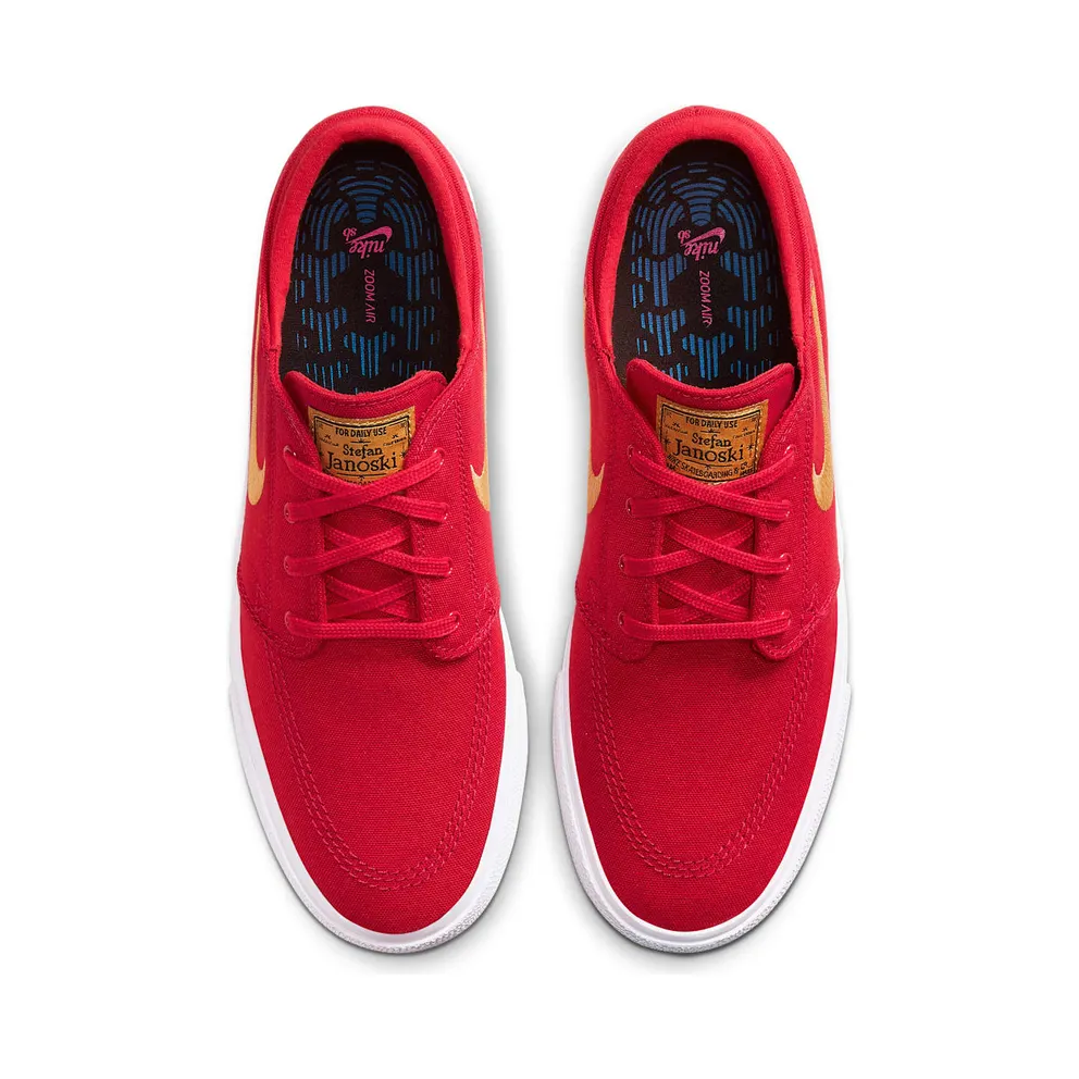 Nike SB Zoom Stefan Janoski Canvas RM University Red Club Gold (AR7718-603)