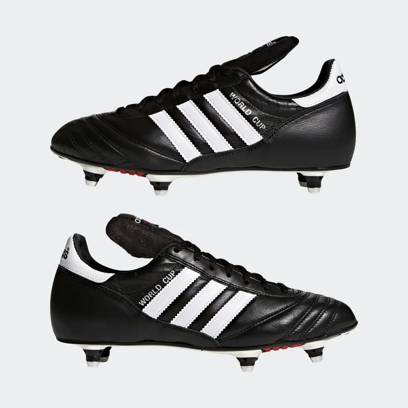 adidas World Cup Cleats Black White (011040)
