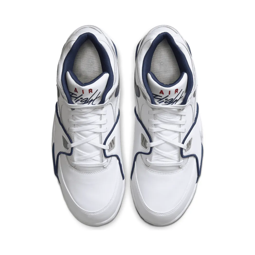 Nike Air Flight 89 True Blue (2020) White/Varsity Red-Dark Royal Blue (CN5668-101)
