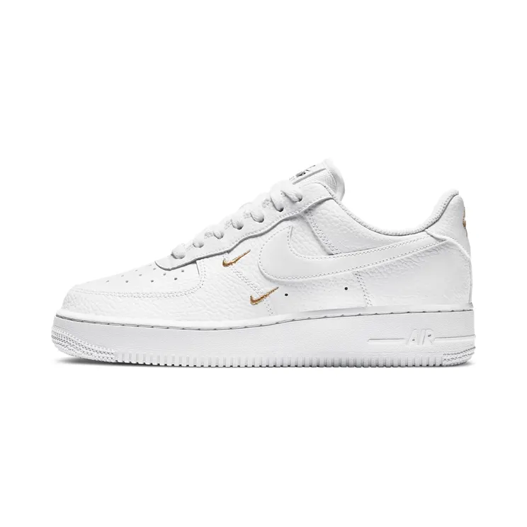 Nike Air Force 1 ’07 ESS “White / Metallic Gold / Black” (CT1989-100)