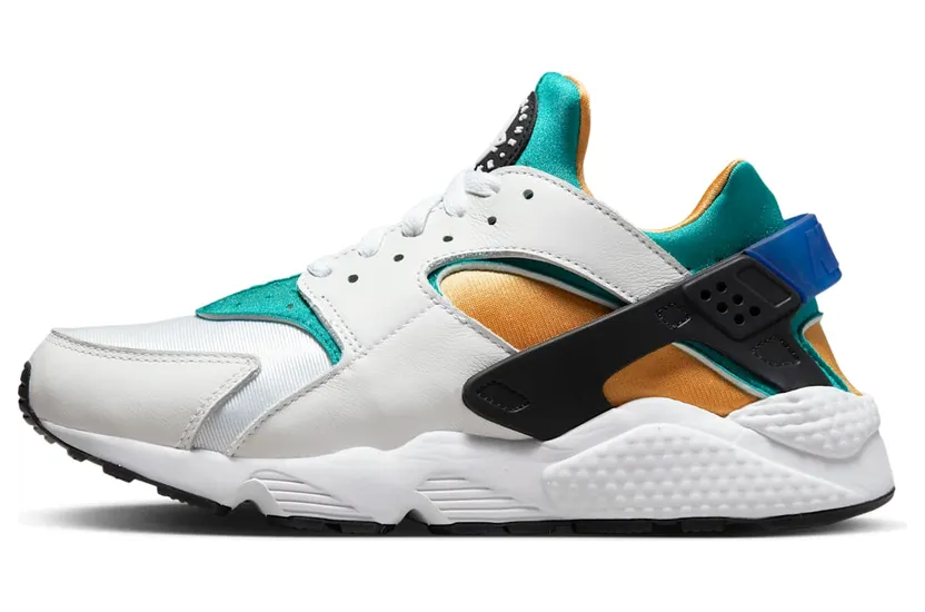 Nike Air Huarache “White / Emerald / Resin / Blue” (DD1068-110)