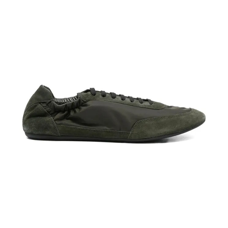 Prada Collapse Re-Nylon and Suede Elasticized “Green” (2EG479 F G001 D7C F0334)