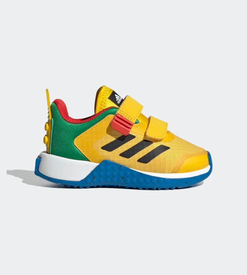 adidas adidas DNA x LEGO® met Dubbel Klittenband Eqt Yellow / Core Black / Shock Blue (HQ1308)