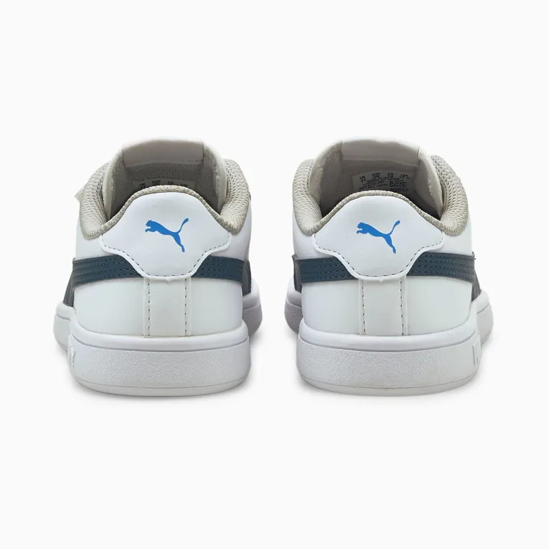 PUMA Smash V2 Kids’ White/Intense Blue (365173-30)