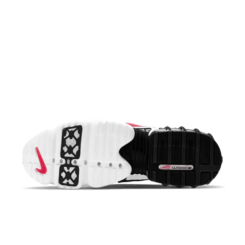 Nike Air Zoom Spiridon Cage 2 Flash Crimson (W) White/White-Flash Crimson-Black (CD3613-101)