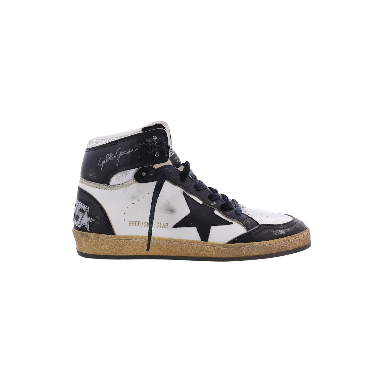 Golden Goose Sky-Star White Black Ice (GMF00230.F004076.10432)